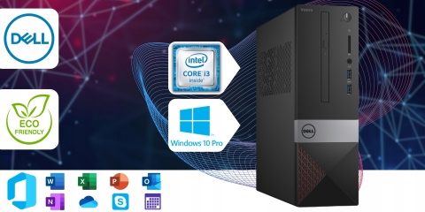 Dell Vostro 3250 Sff Intel Core i3 8GB DDR3 256GB SSD Windows 10